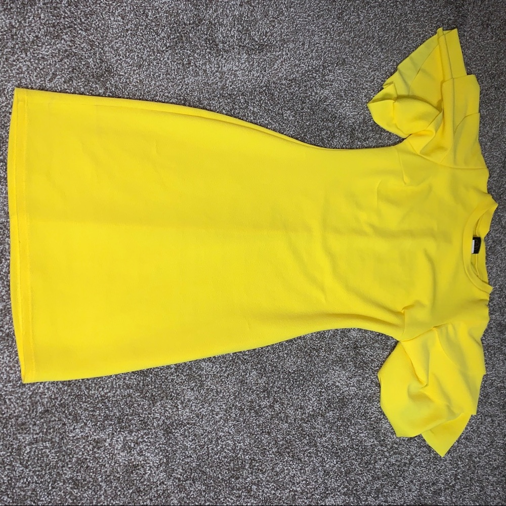 Yellow, xsmall-small dress, fits super tight
